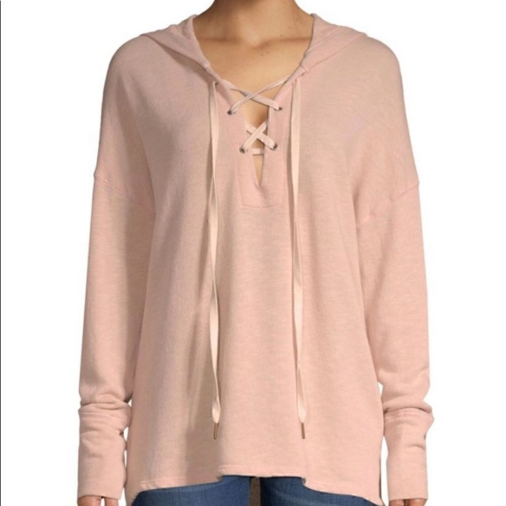 Project social T Hoodie Womens Sz Small Plush Pullover sweatshirt Made In USA